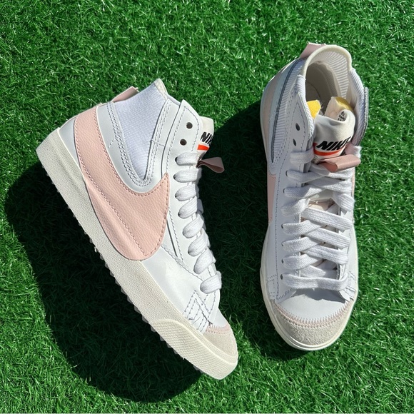 Nike Blazer Mid ‘77 Jumbo White / Atmosphere - Pink Oxford - Picture 10 of 13